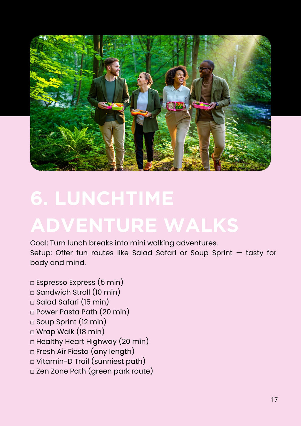 3. Gezonde Zaken - Stap Vooruit! – Fun Reminder voor Meer Beweging op het Werk