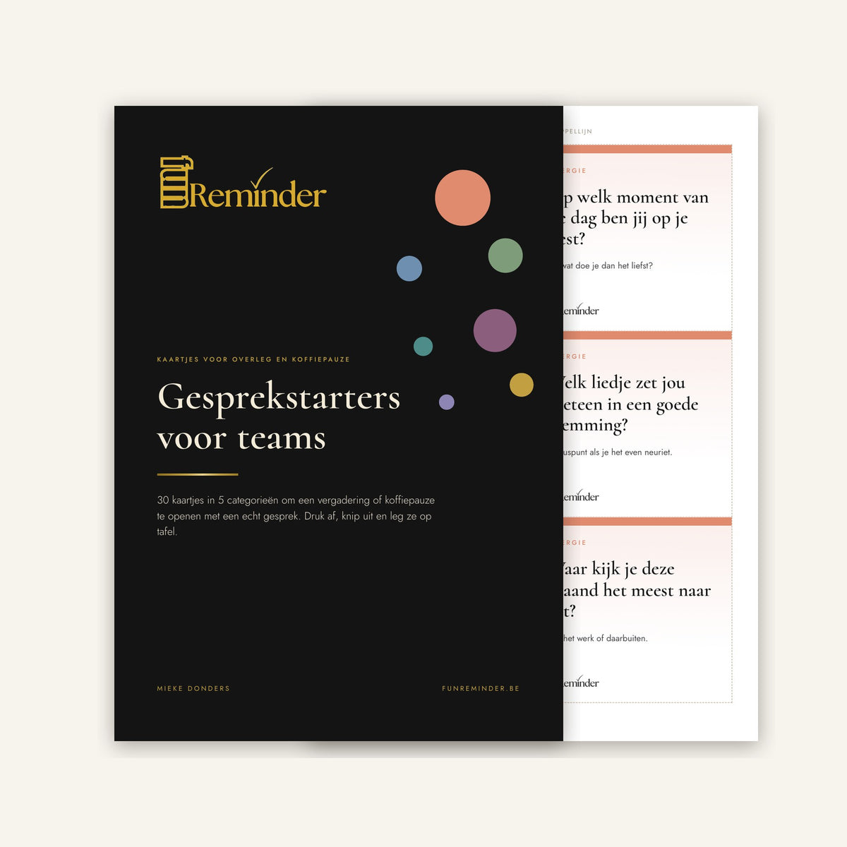 Conversation Starters for Teams, digital download by Fun Reminder